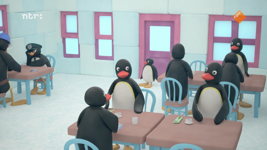 Pingu in de stad