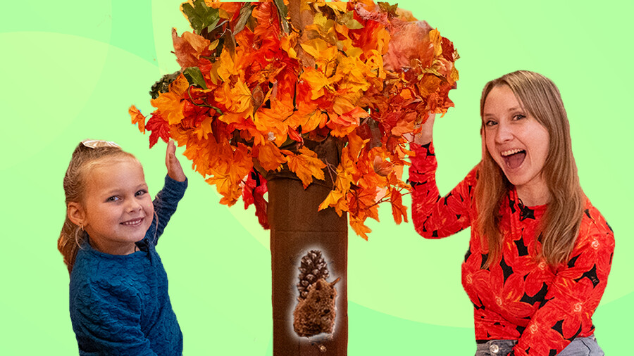 DIY: Mega herfstboom