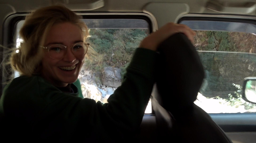 3 op Reis fragment: Geraldine heeft een bumpy ride gemist? Terugkijk
