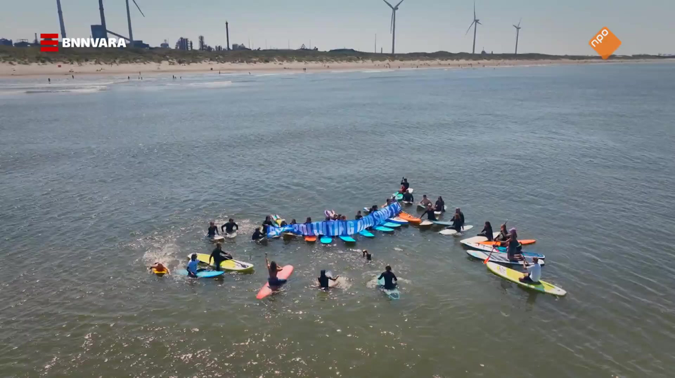 Actie: Surf for clean oceans