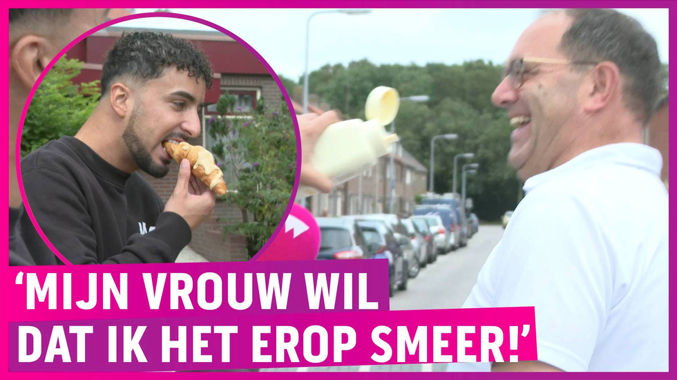 Oer-Hollands Urk als enige verslaafd aan Jamballa saus!