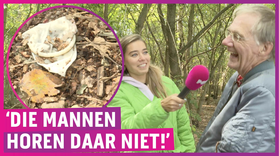 Parende mannen in frikandellenbos luiden noodklok!