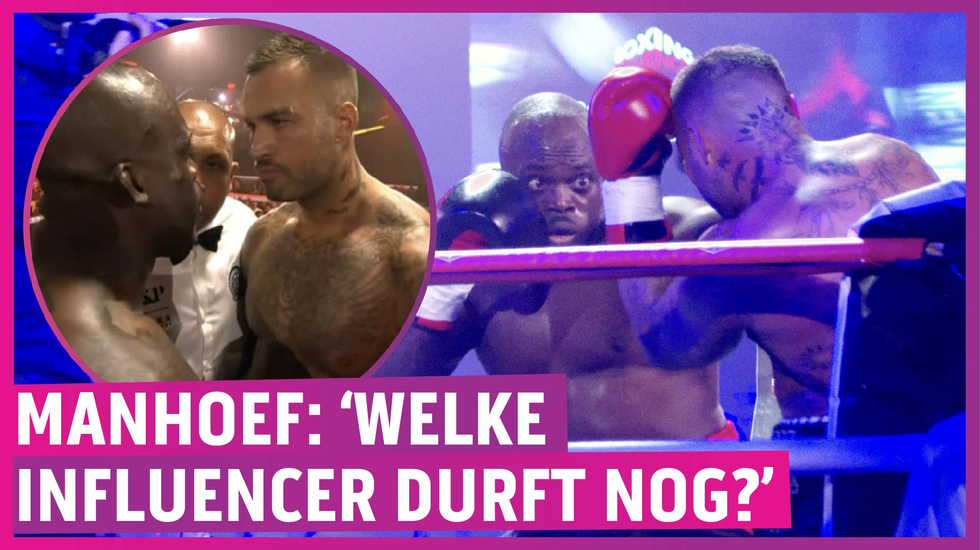 Melvin Manhoef sloopt Dave Roelvink: 