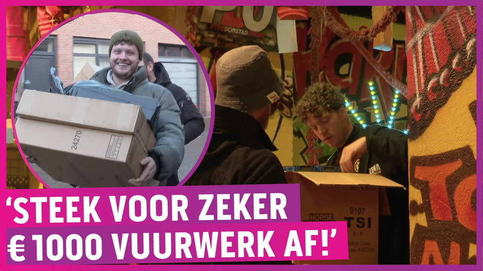 Nederlanders massaal naar België voor illegaal vuurwerk!