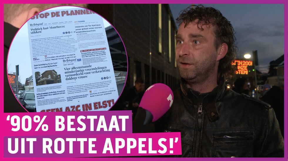 Woede en frustratie in Elst om azc: 