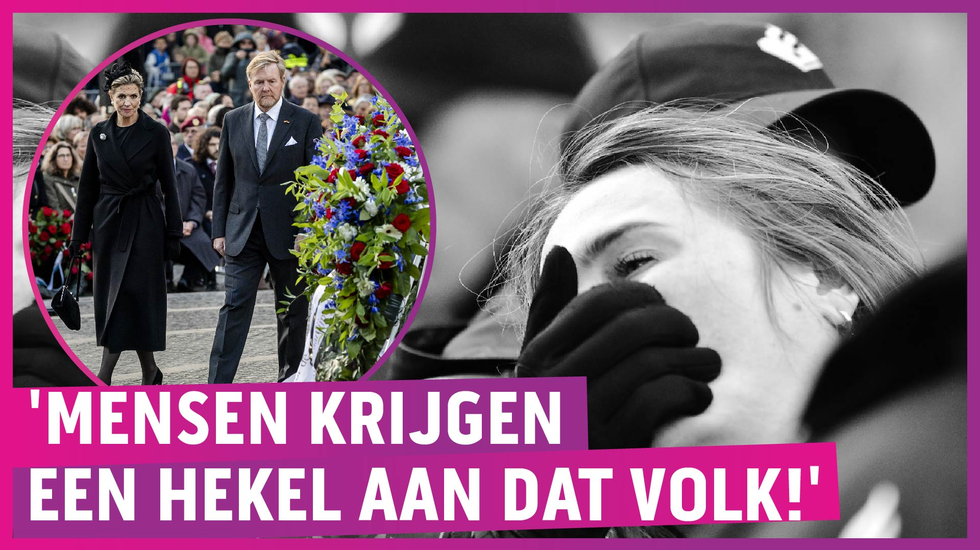 Beroepsdemonstranten hard afgevoerd bij Dodenherdenking!
