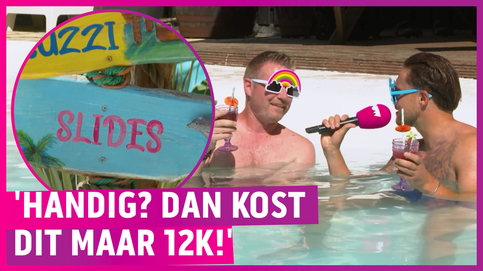 Jeroen wereldnieuws door tropisch zwembad in tuin!