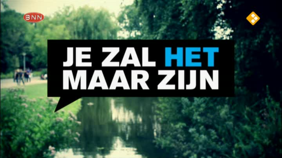 Je Zal Het Maar Zijn - Veelbelovend