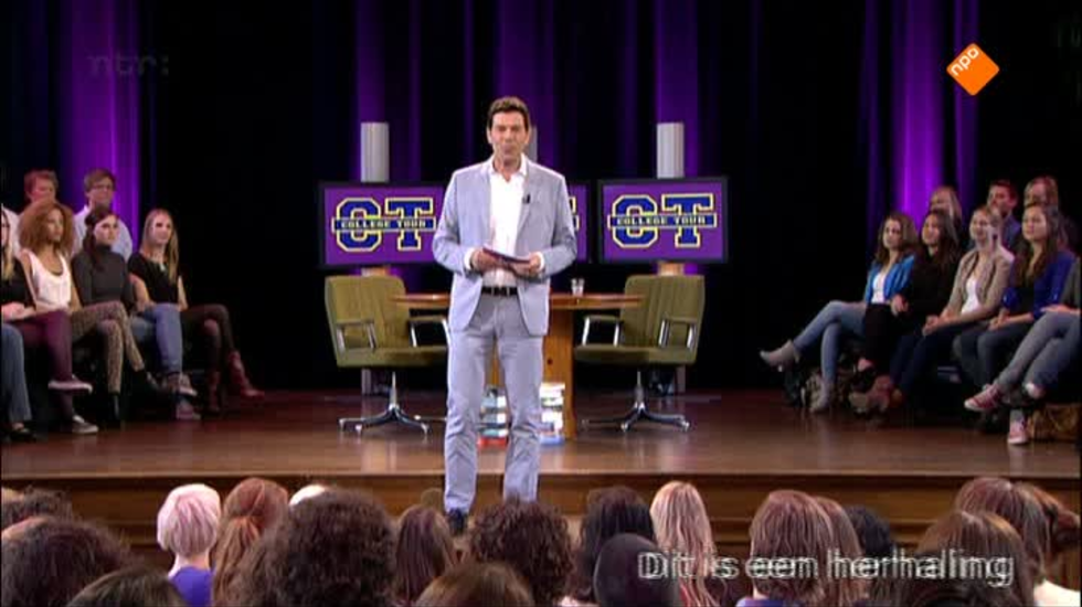 College Tour: A.F.Th. van der Heijden gemist? Terugkijken doe je op NPO3.nl