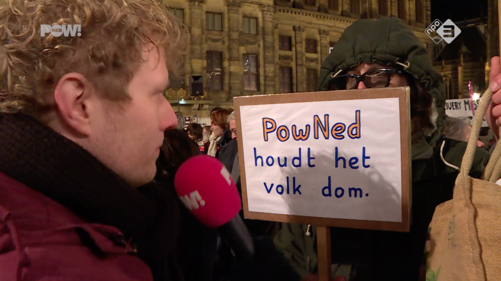 Pownews Flits - Gutmenschen De Straat Op Tegen Trump