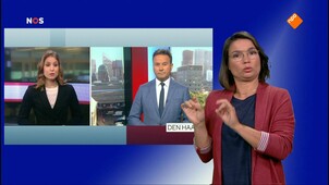 NOS Journaal met gebarentolk
