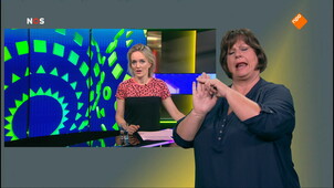 NOS Jeugdjournaal met gebarentolk